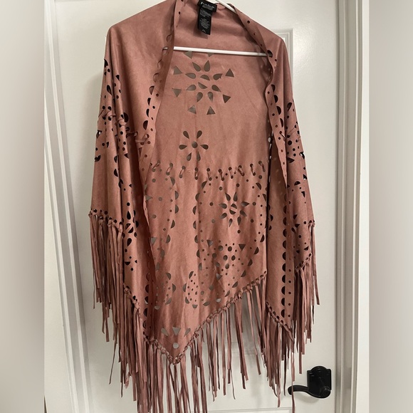 bebe Accessories - BEBE Suede Shawl